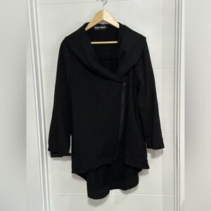 Paulo Tricot: Women’s Asymmetrical Zip-Up Cardigan- Size Medium